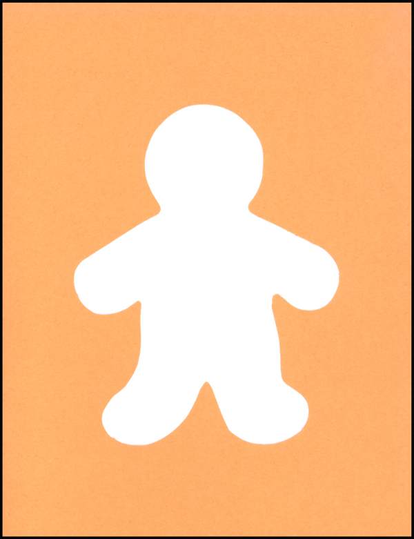 Blank Person Cut Out