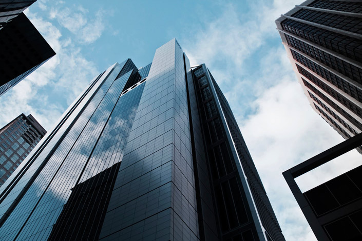 Buildings Looking Up