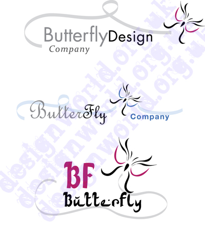 Butterfly Logo Design Templates