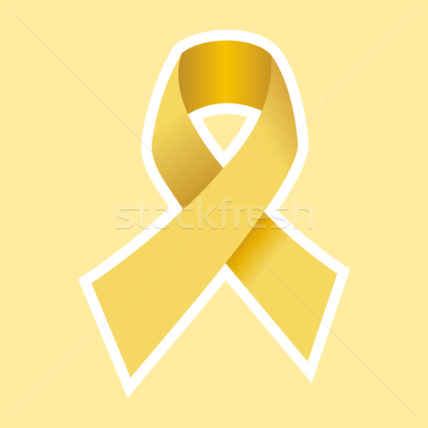 Childhood Cancer Yellow Ribbon