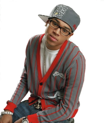 Chris Brown as a Nerd