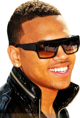 Chris Brown with Shades