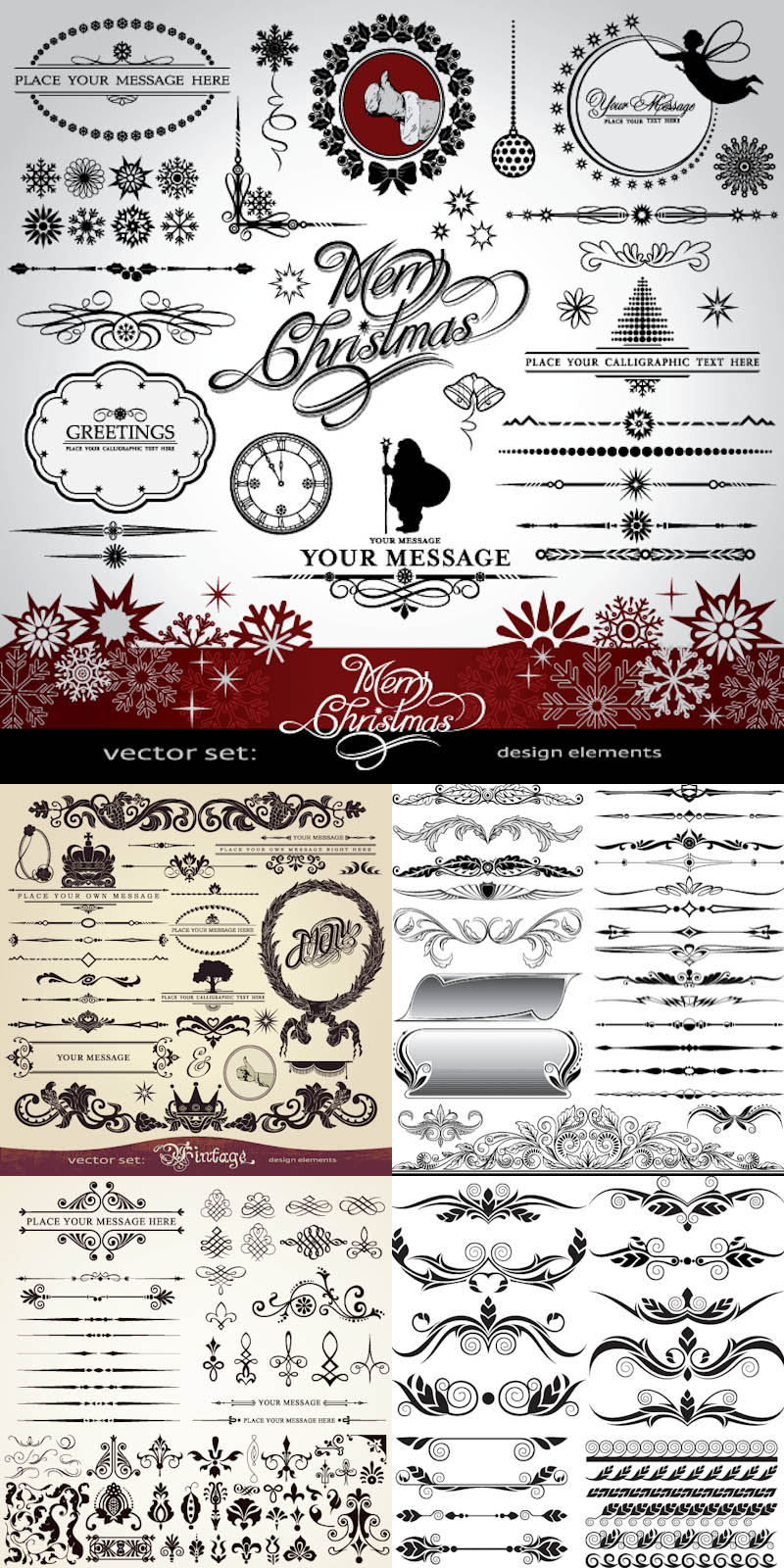 Christmas Vector Design Elements