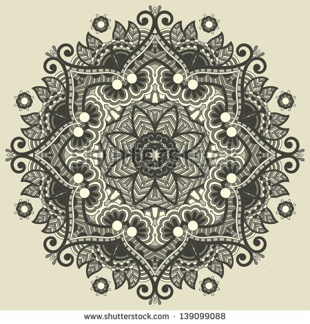 Circle Geometric Flower Patterns Circle Geometric Flower Patterns