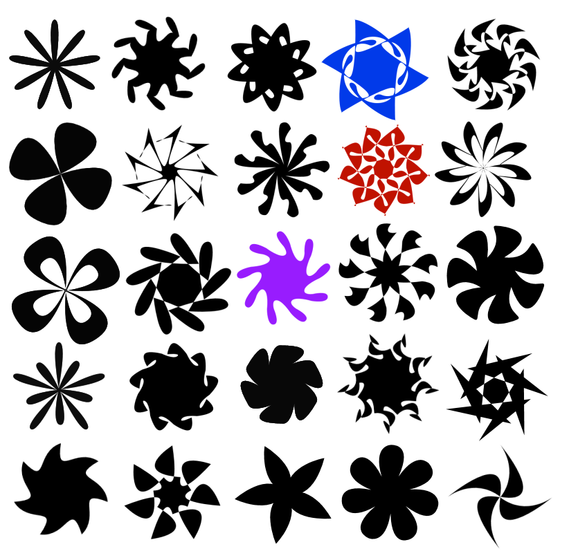 Circular Geometric Shapes Circular Geometric Shapes