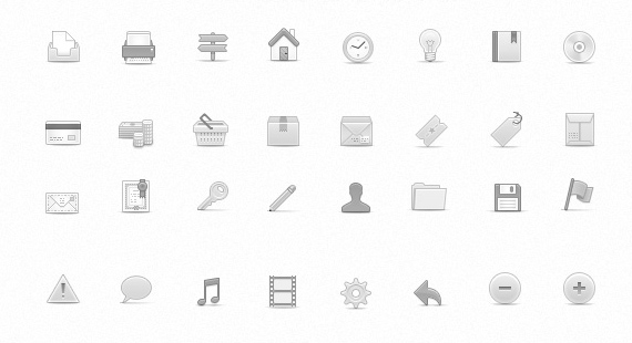 Clean Icon Set