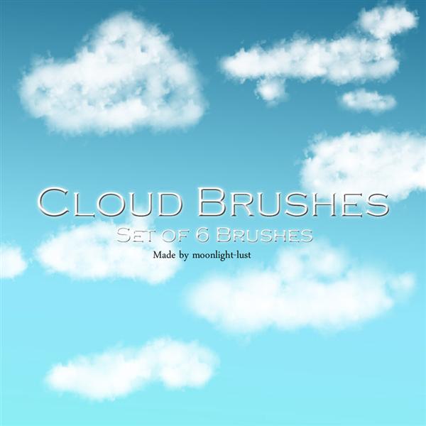 Cloud Brushes Photoshop