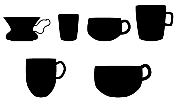 Coffee Cup Silhouette Vector