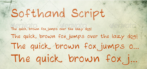Cool Handwriting Fonts