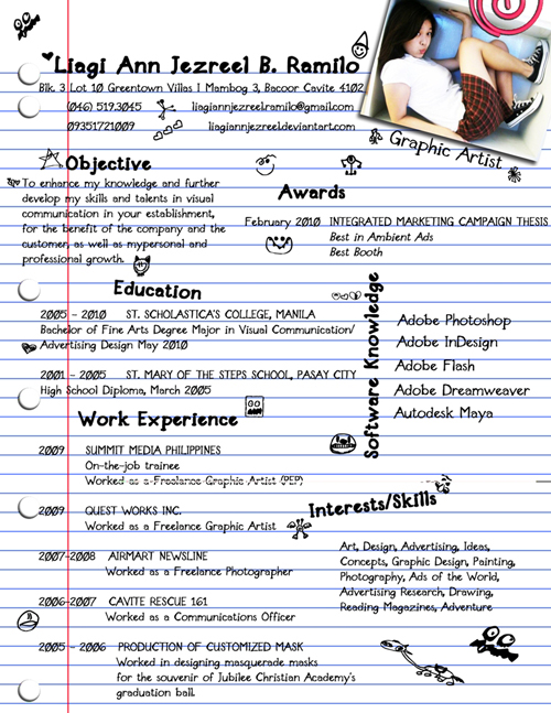 Creative Resume Design Examples