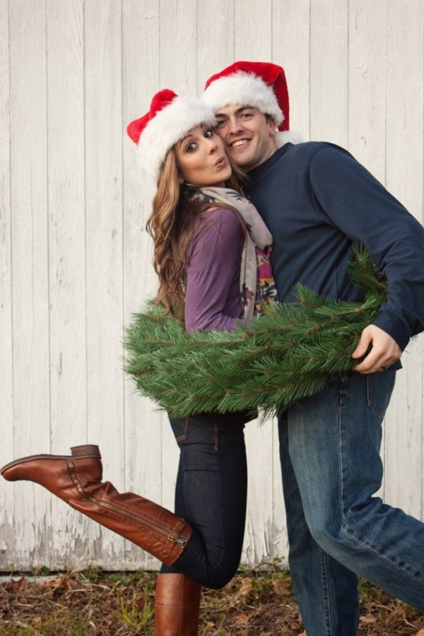 Cute Couple Christmas Card Ideas