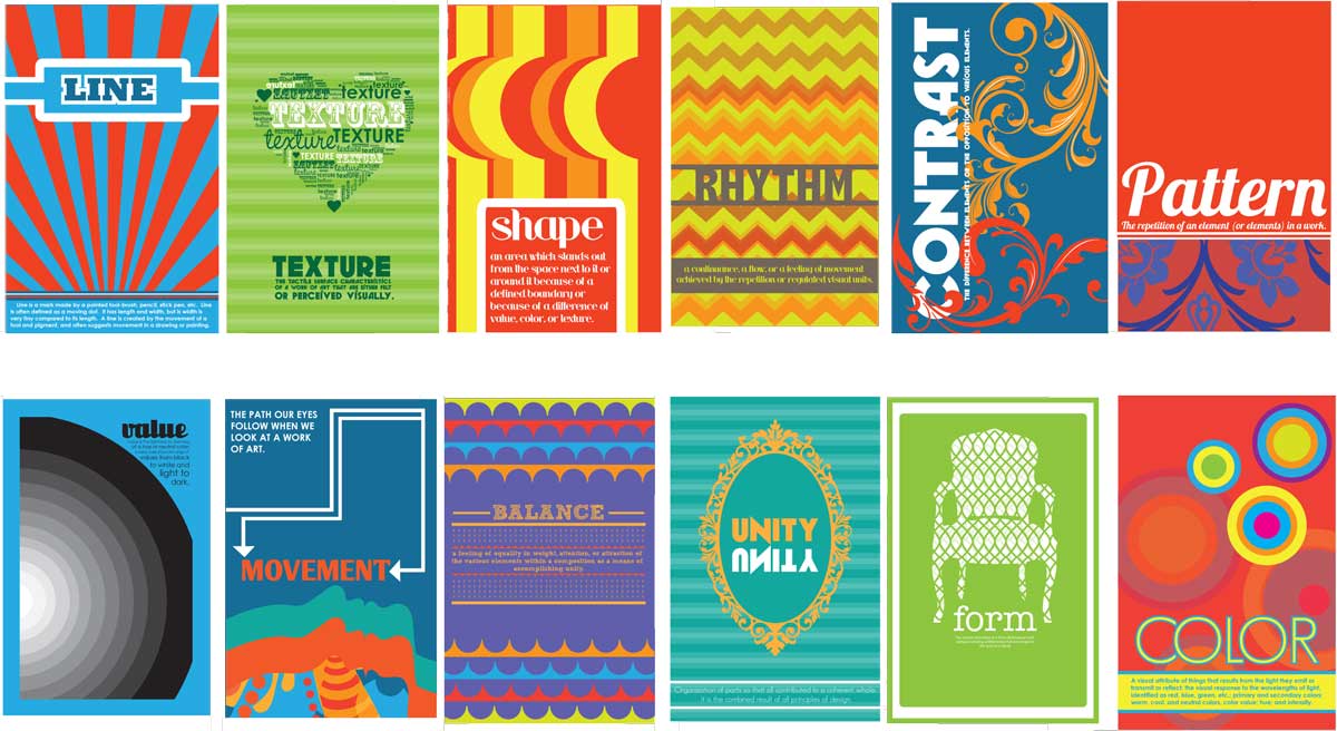 18 Graphic Design Elements And Principles Images