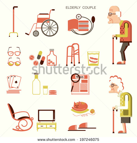 Elderly Person Icon Elderly Person Icon