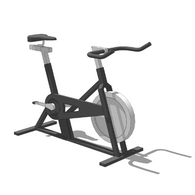 Exercise Bike 3D Model Download