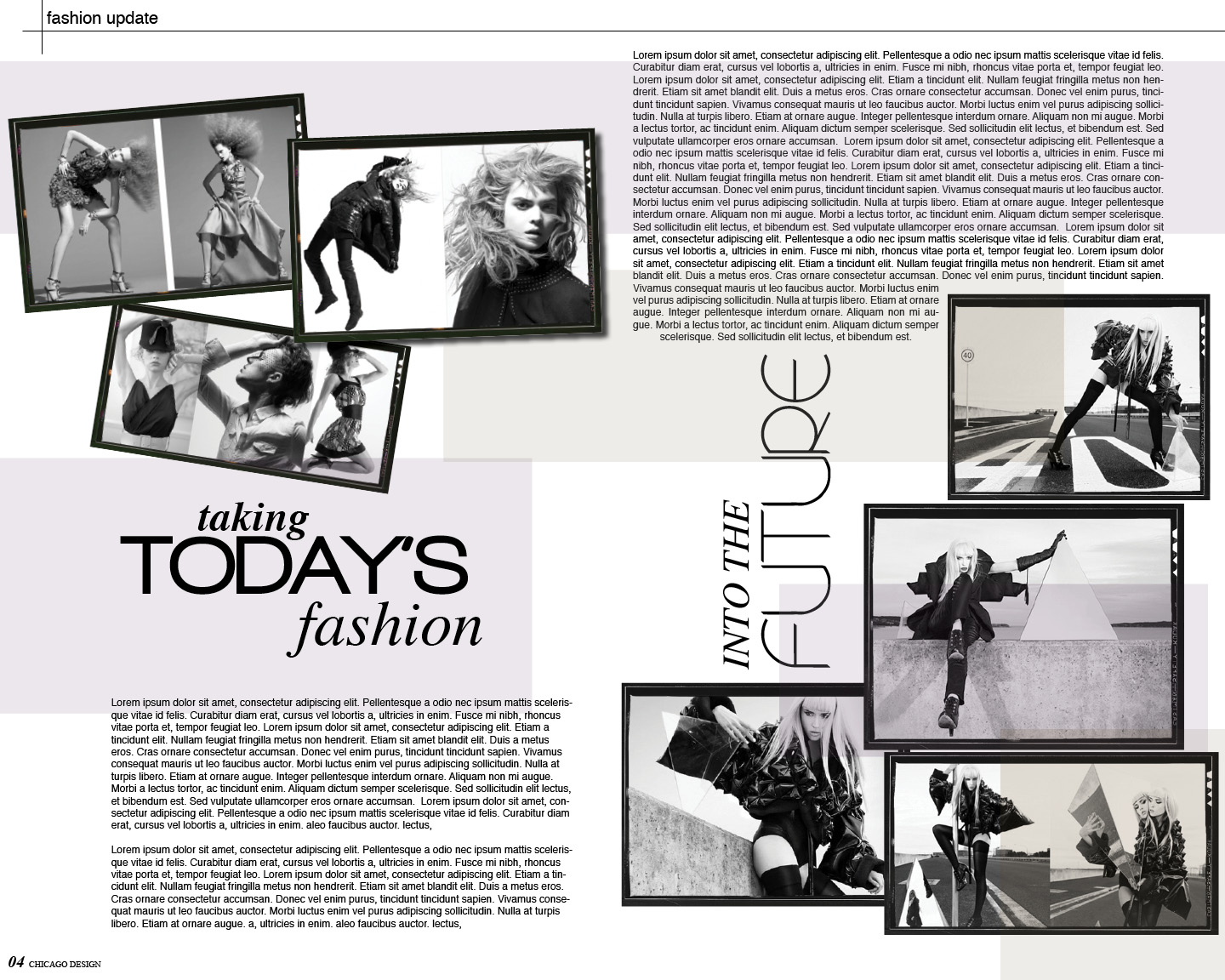 15 Magazine Layout Design Images Fashion Magazine Layout Design Good