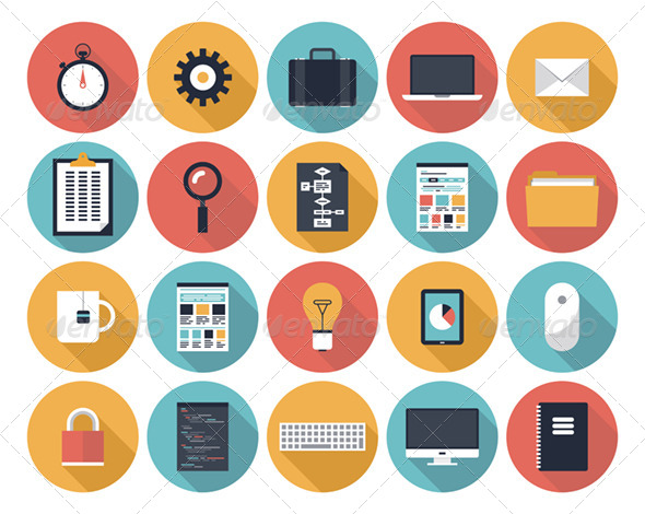 10 Technology Website Icons Images