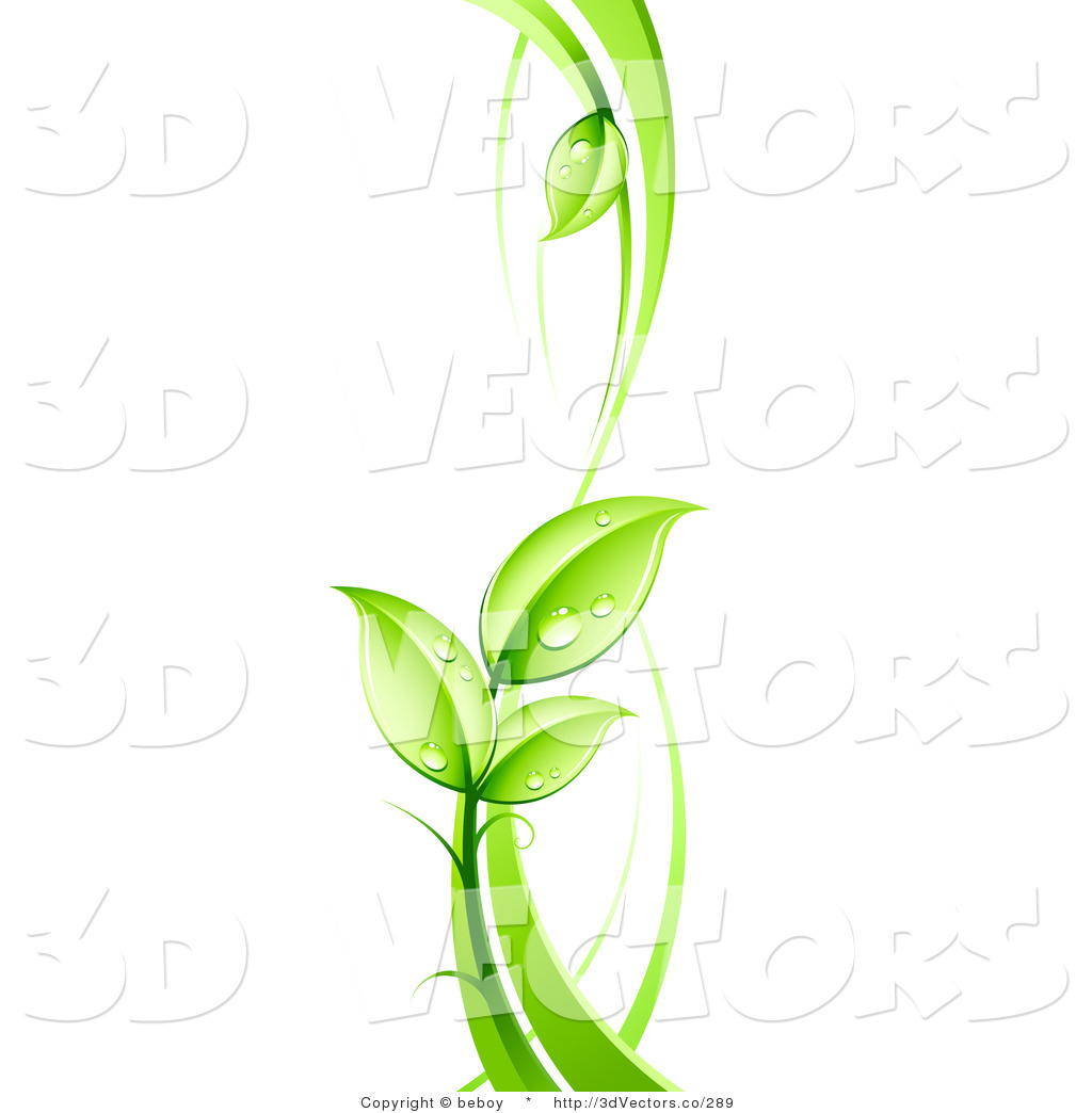 Flower Vine Leaf Clip Art