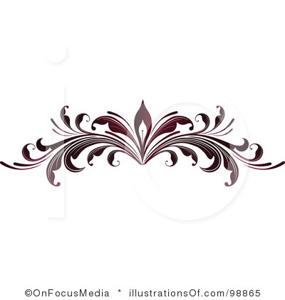 Free Clip Art Scrolls and Flourishes