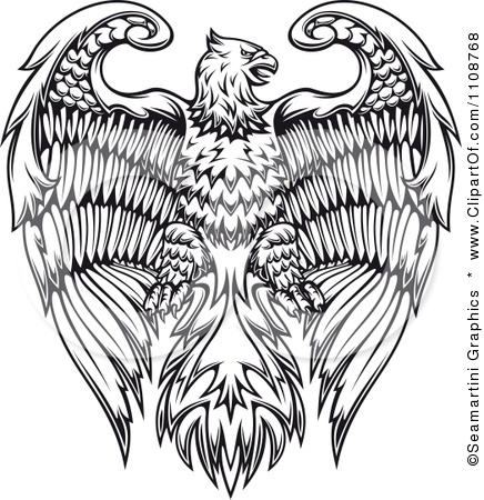 Free Eagle Clip Art Black and White