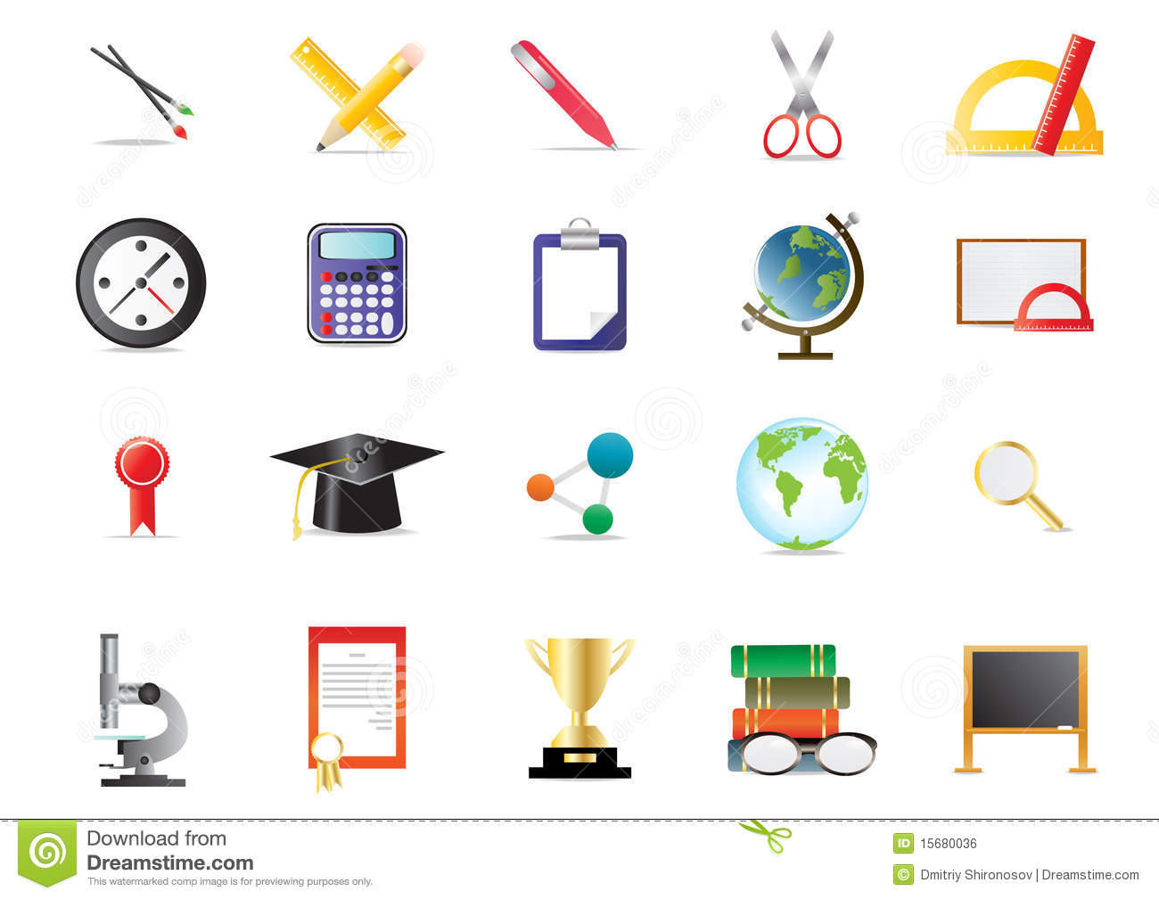 Free Education Icons Symbols