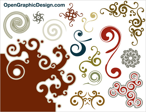 Free Graphic Decorative Swirl Vector