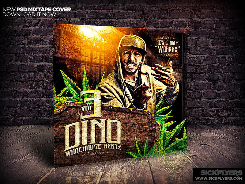 Free Mixtape Cover PSD Templates