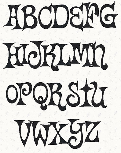 Free Printable Letter Stencils Font