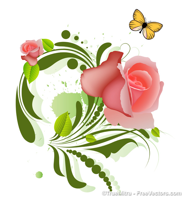 Free Rose Vector