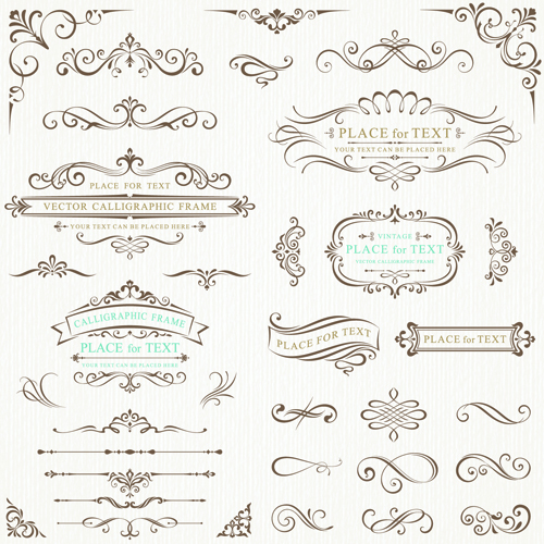 Free Vector Decorative Frame Borders