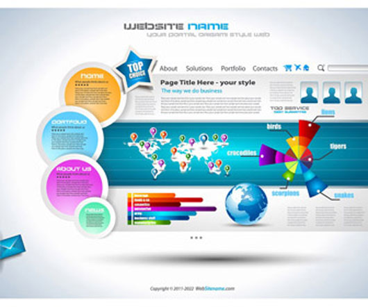 Free Vector Infographic Template