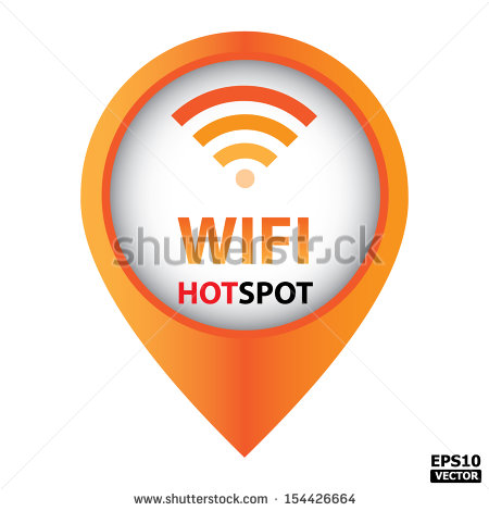 Free WiFi Hotspot Sign