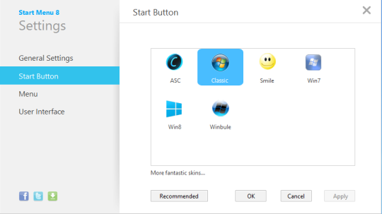 Free Windows 8 Start Button