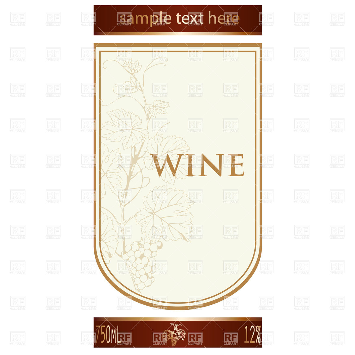 23 Free Wine Label Design Template Images - Free Printable Label Throughout Blank Wine Label Template