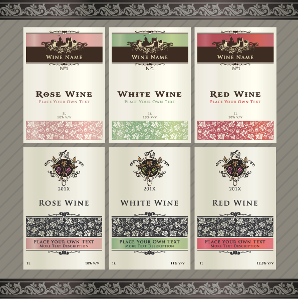 Free Wine Label Templates Free Wine Label Templates