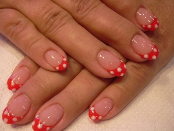 French Manicure Nail Design