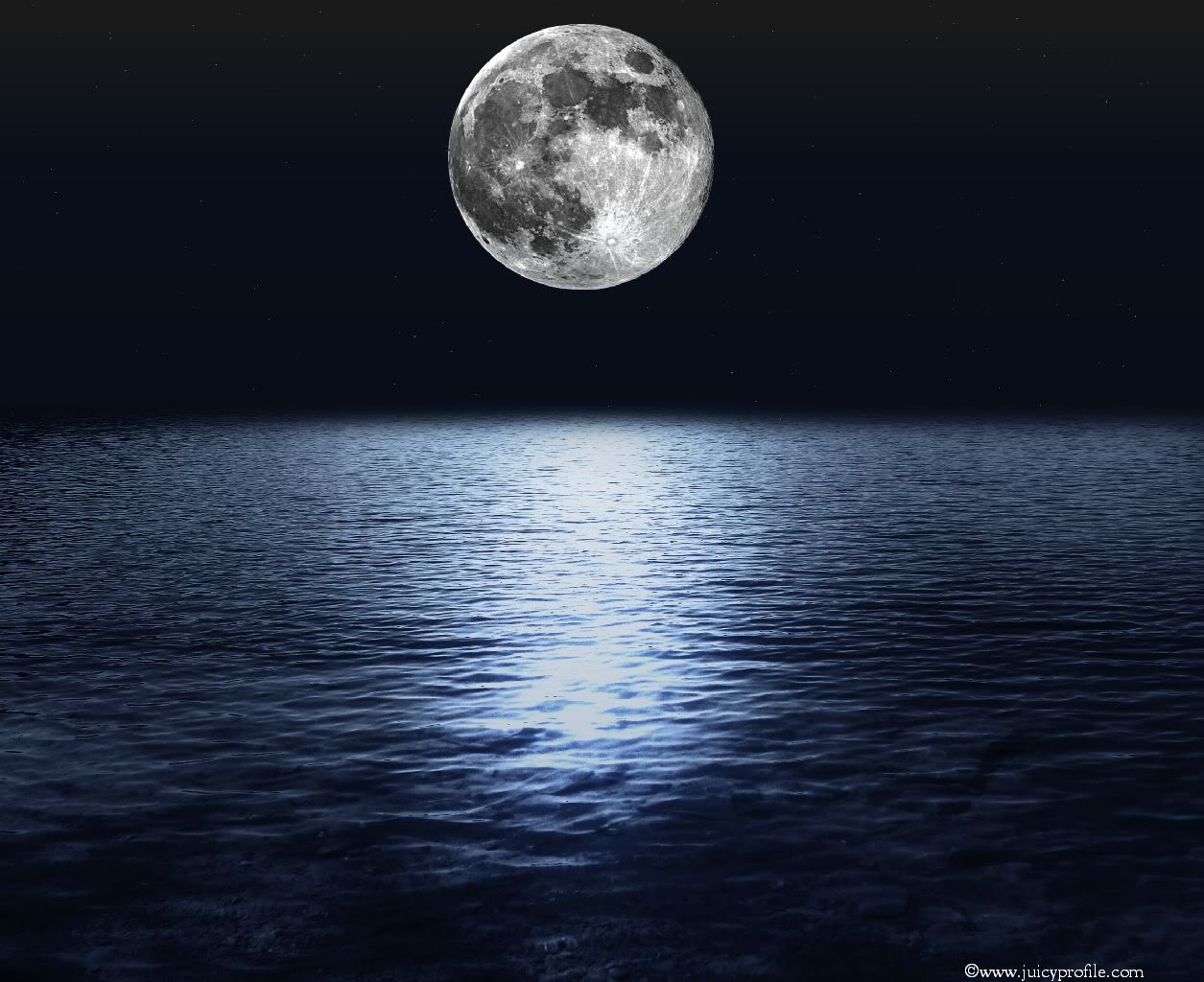 Full Moon Over Water Full Moon Over Water