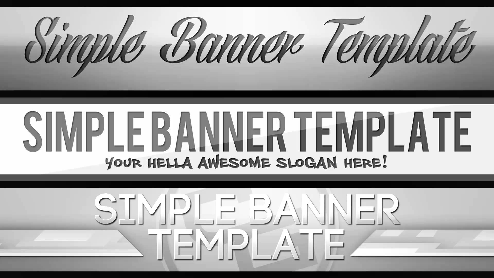 Gaming YouTube Banner Template