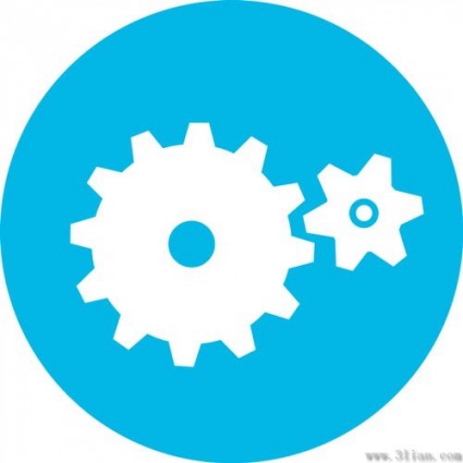 Gear Icon Vector Free