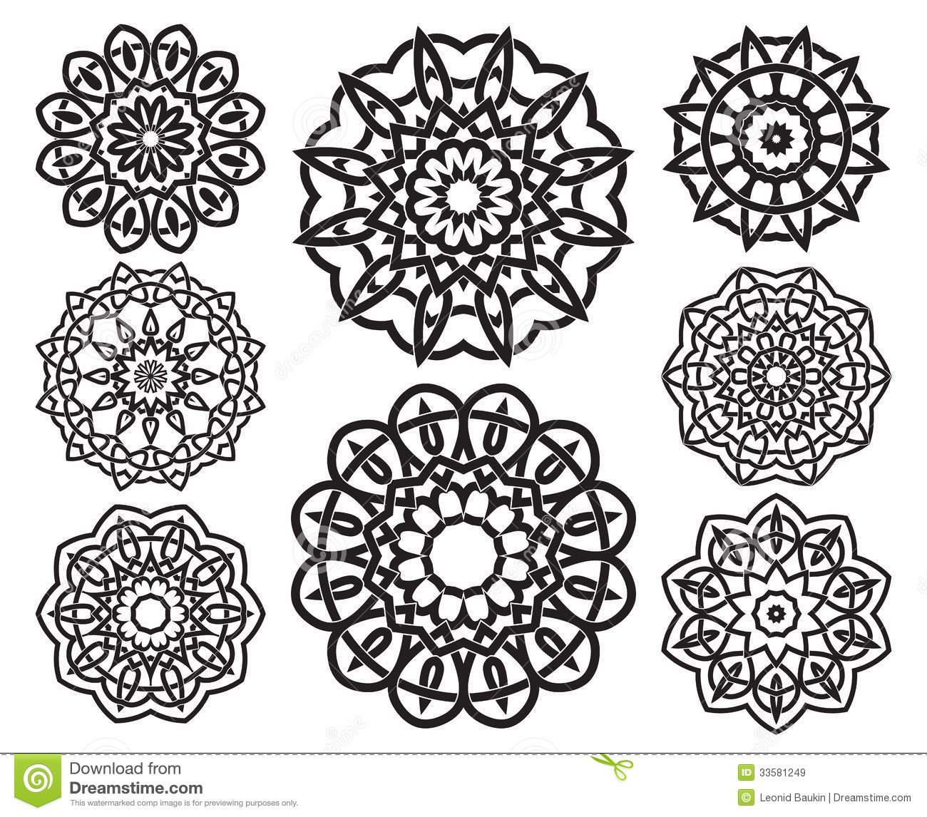 Geometric Flower Tattoo Designs Geometric Flower Tattoo Designs
