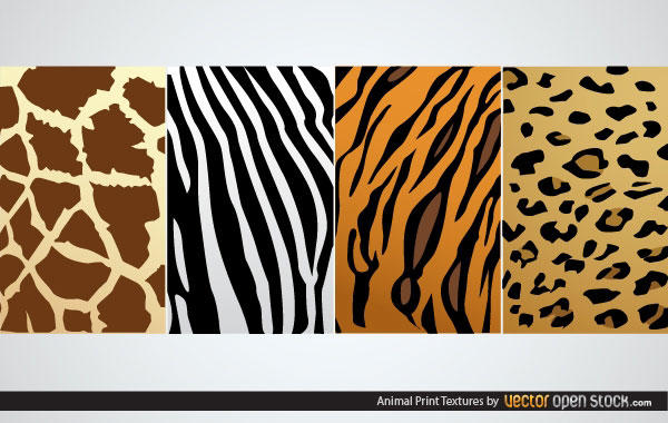 Giraffe Print Vector