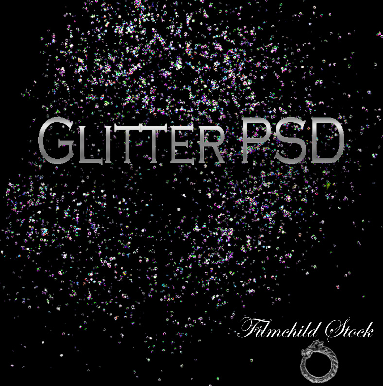 Glitter PSD
