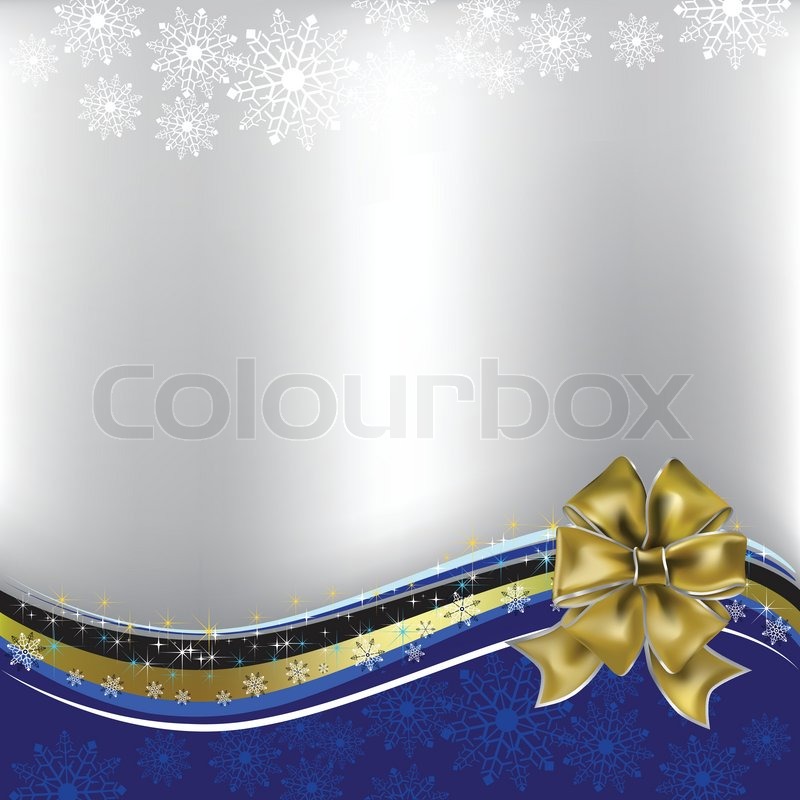 Gold and Silver Christmas Ribbon