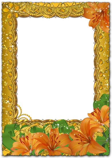 Gold Frame Photoshop