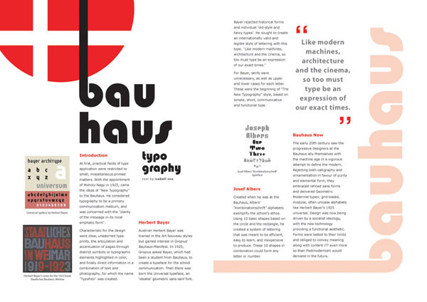 Graphic Design Magazine Layout