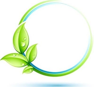 Green Leaf Circle Logo