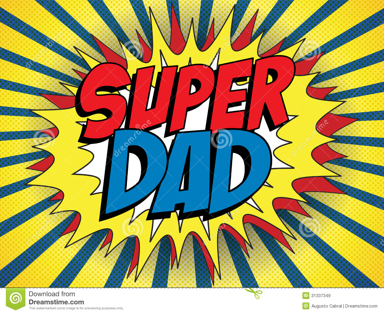 Happy Father's Day Super Hero
