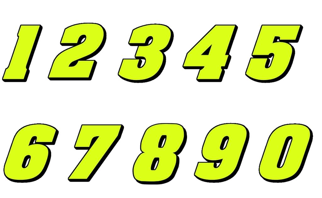 Hendrick Motorsports Number Font