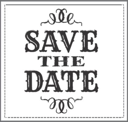 9 Christmas Save The Date E-mail Graphic Images