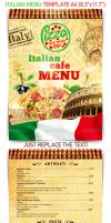 Italian Restaurant Menu Template
