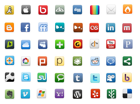 11 Blog Icon Social Networking Images